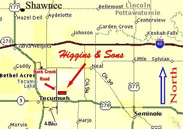 Map to our Plant